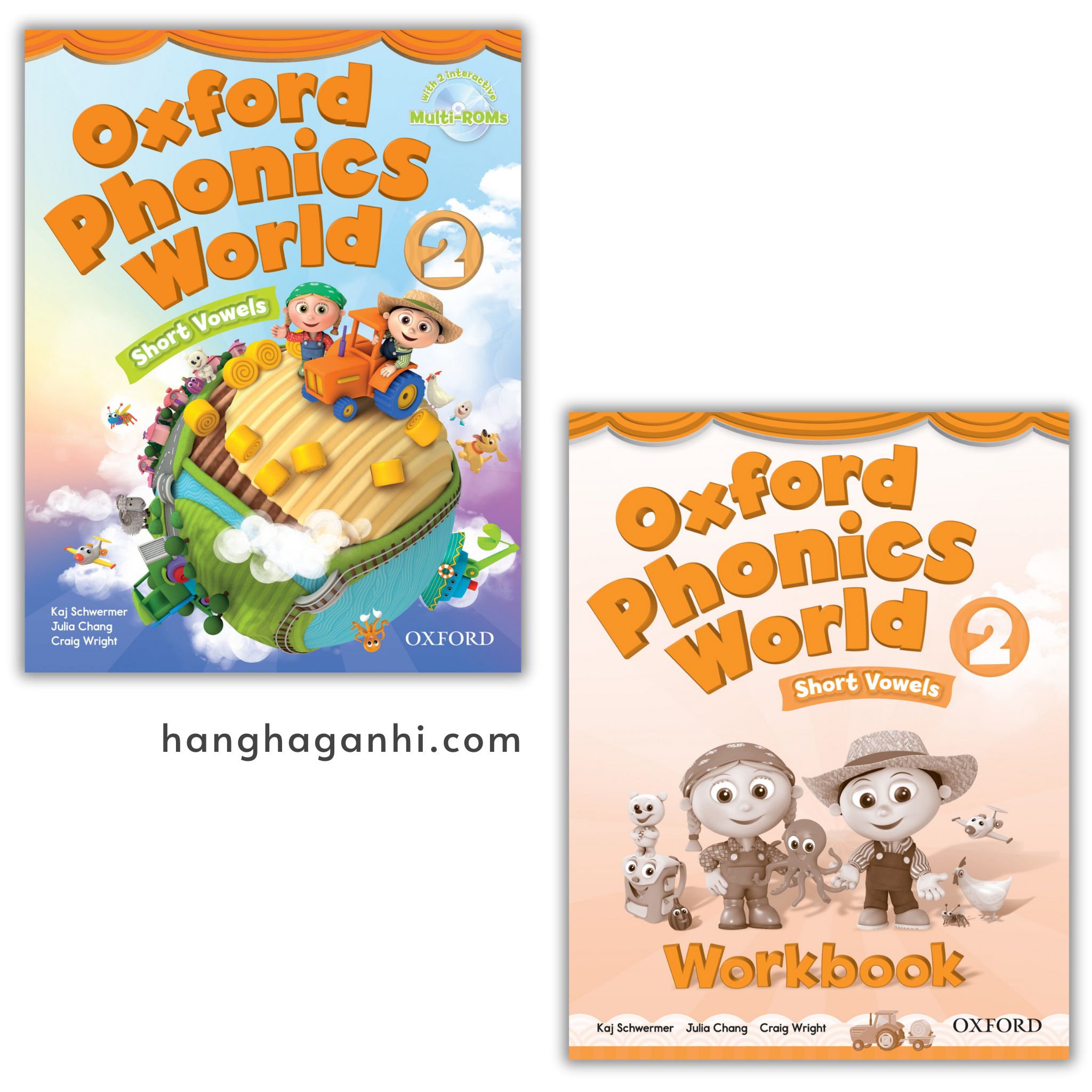 Oxford Phonics World level 2 ( SB-WB) – Tặng kèm File nghe và video