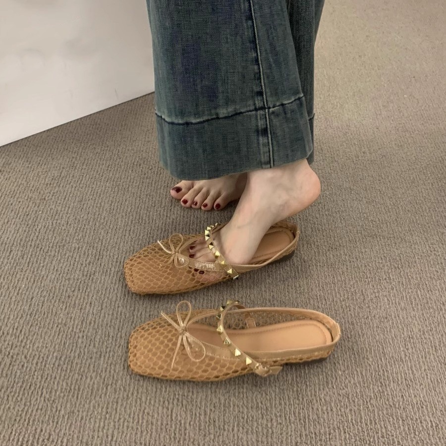 Giày Lưới Đính Đinh – Mesh Studded Flats_thumbnail_3