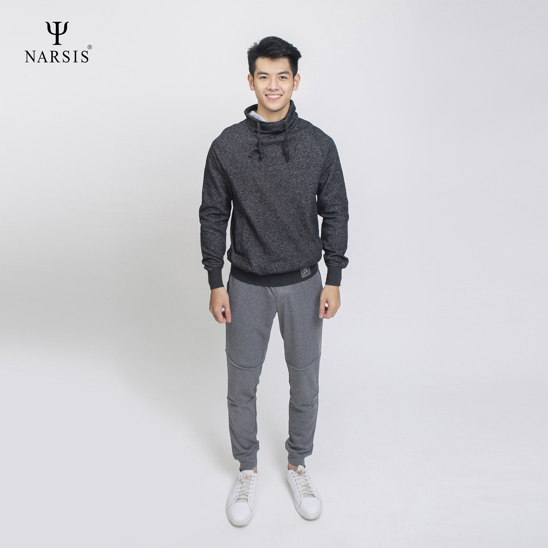 ÁO THU ĐÔNG NAM D5003 NARSIS VẢI NỈ ẤM ÁP, MỀM MẠI, THÍCH HỢP MÙA ĐÔNG, GIỮ NHIỆT TỐT_thumbnail_2