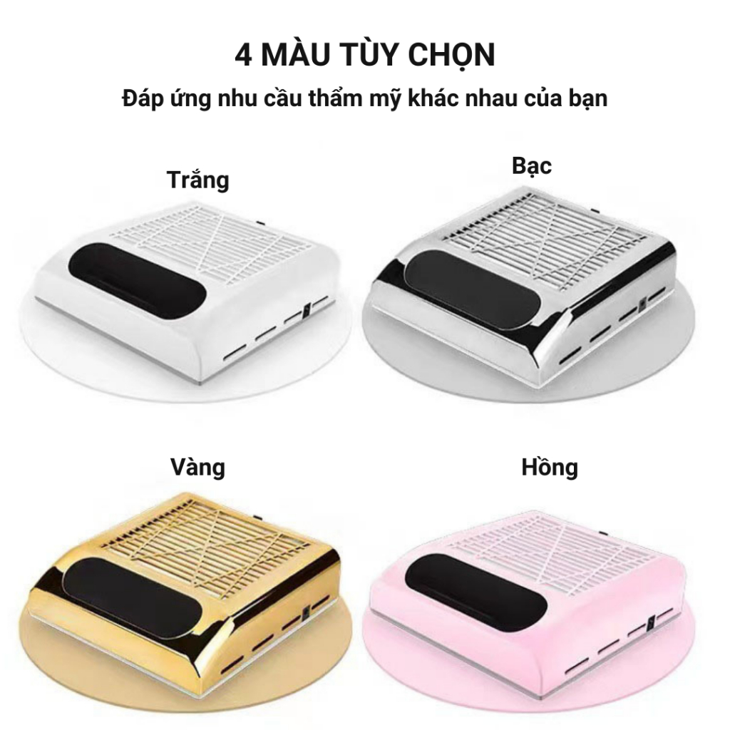 Máy Hút Bụi Nail BQ858-8, Máy Hút Bụi Móng Cao Cấp Công Suất Lớn 80W, Hút Siêu Sạch Chuyên Dụng Cho Ngành Nail_thumbnail_1