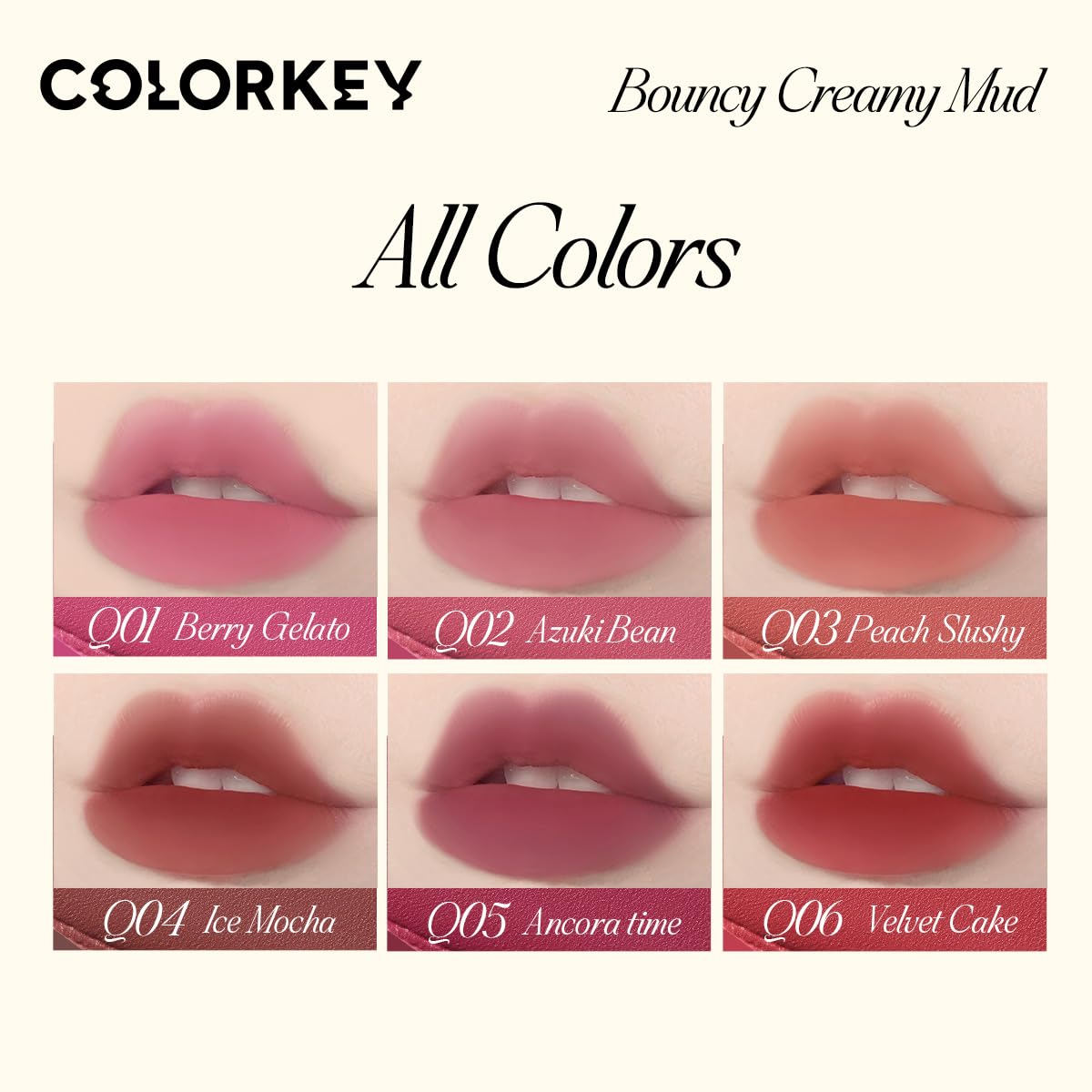[COLORKEY] Son hũ Colorkey Bouncy Creamy Multi-Purpose Mud 4.5g / Plump Essence Lip Gloss 4g_thumbnail_4