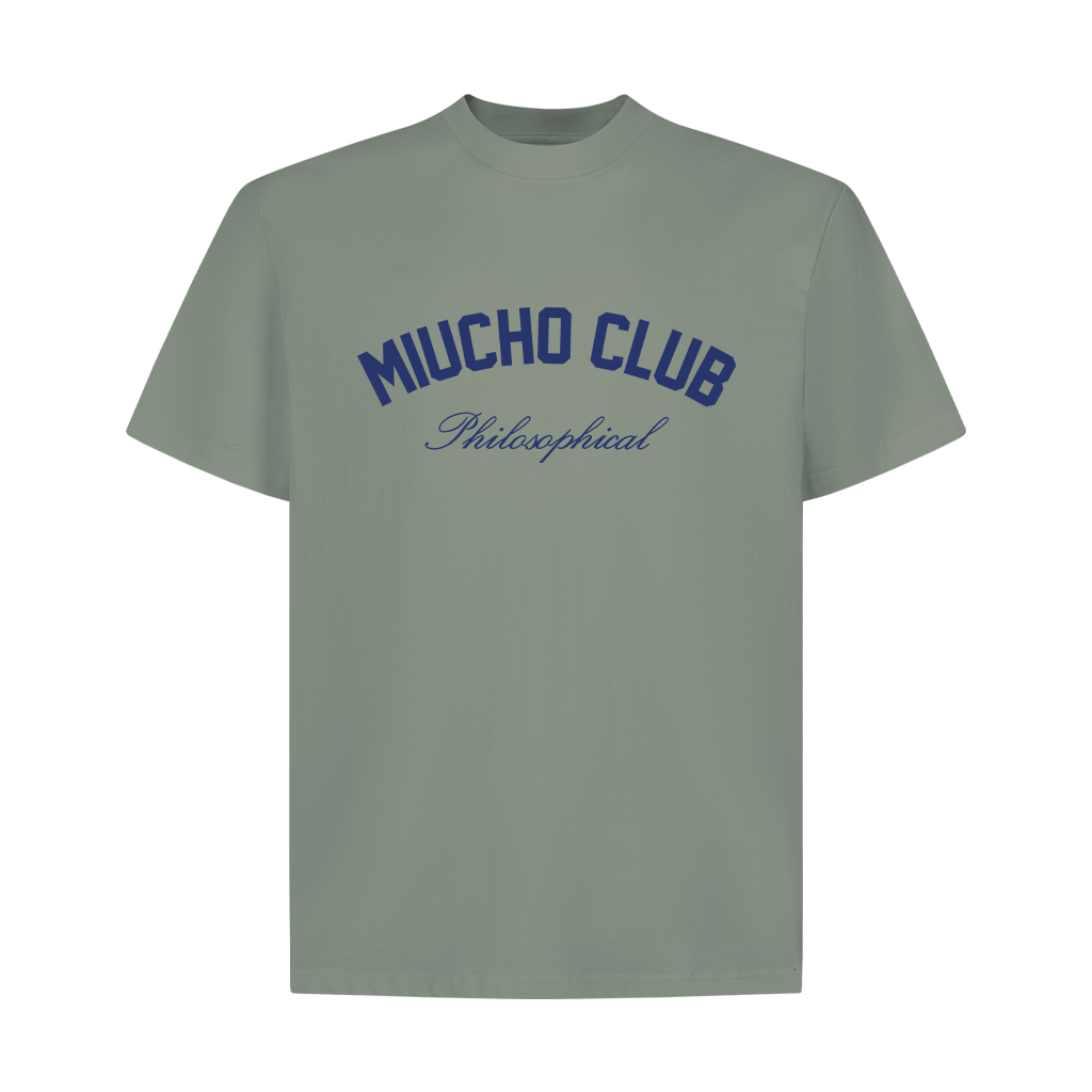 Áo phông local brand form rộng vải cotton 2c 250gsm 1736 Miucho Club in basic_thumbnail_9