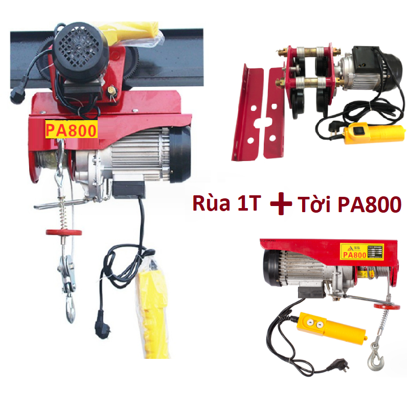 Combo Tời + con chạy trên ray thép I_thumbnail_1