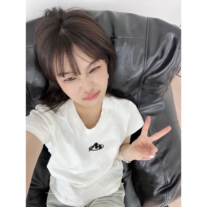 Áo thun baby tee AB120 Miucho chất vải cotton in Typographic_thumbnail_2