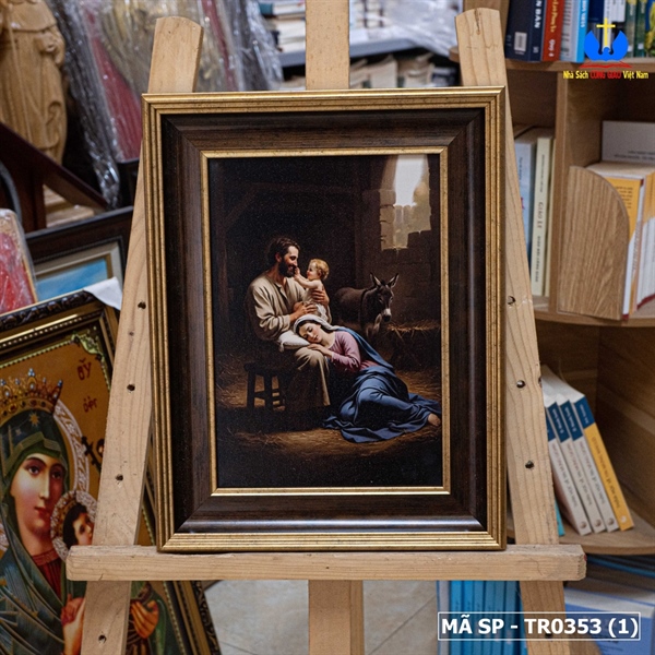 Tranh Gia Đình Thánh Gia 30x40cm