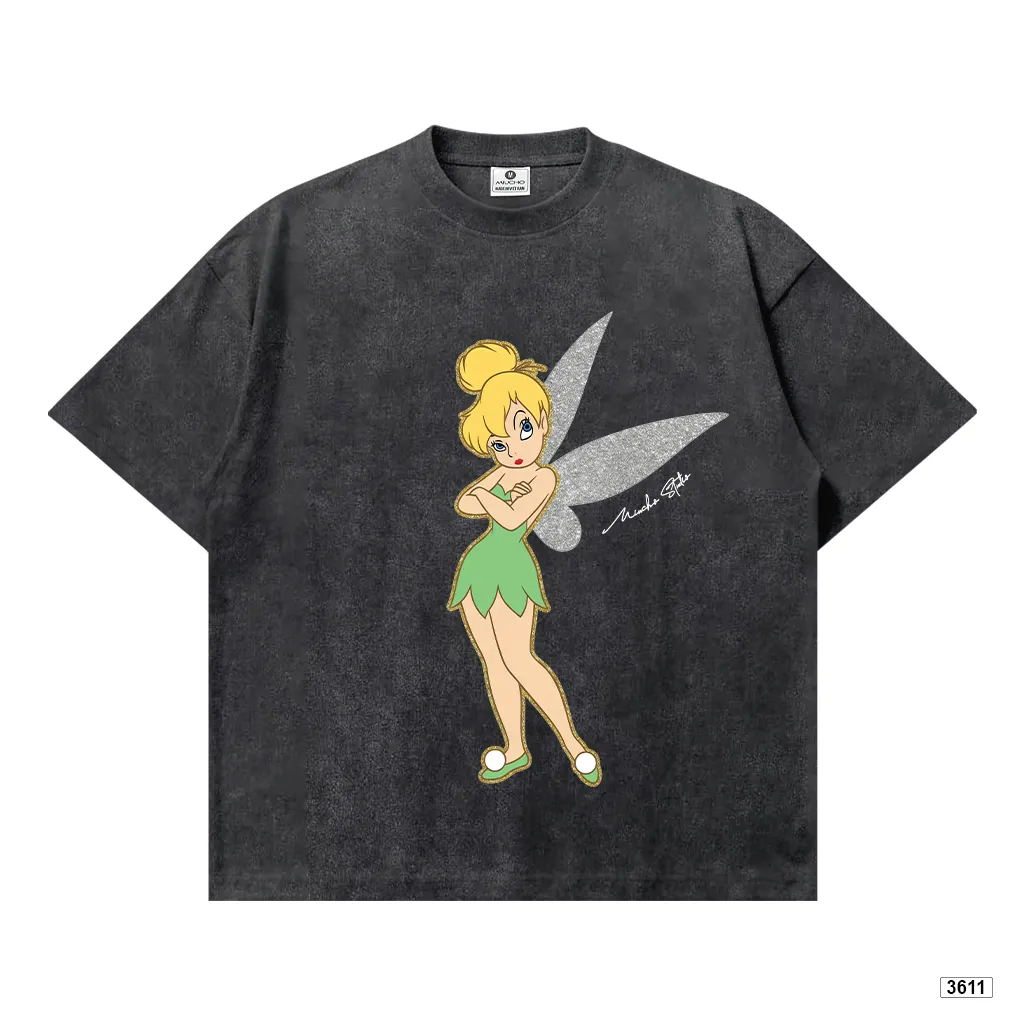 Áo thun nữ form boxy Tiinker Bell Miucho 3611_thumbnail_0