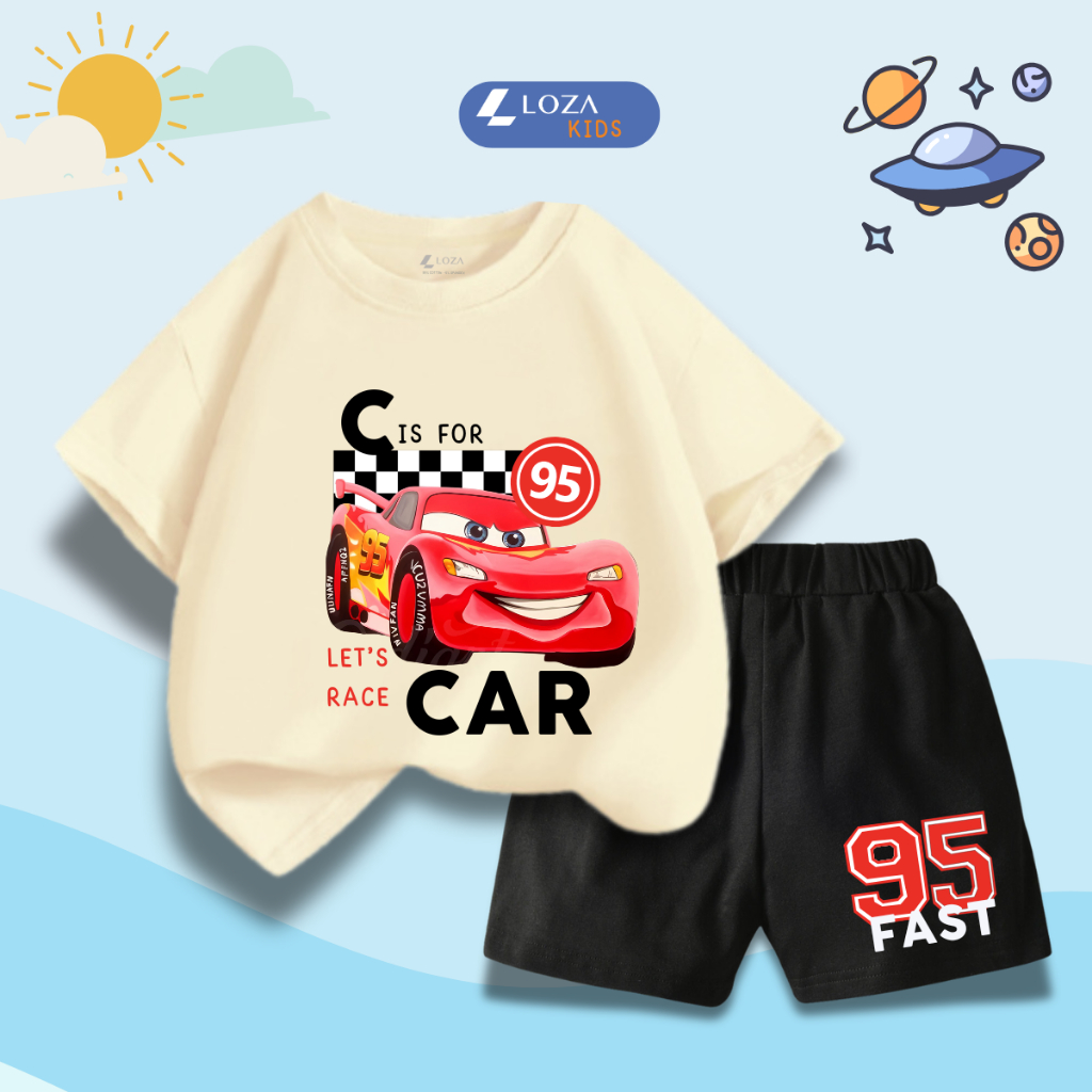 Bộ đồ bé trai in hình Ô tô - Loza SB313_thumbnail_7