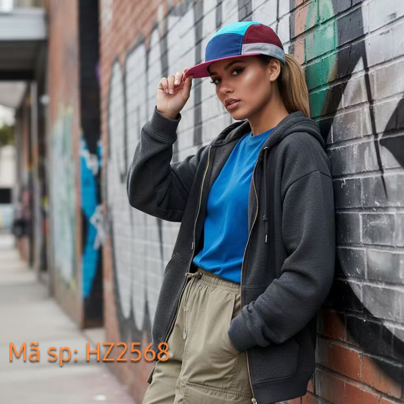 Mũ lưỡi trai snapback thể thao phối nhiều màu HZ2568_thumbnail_4