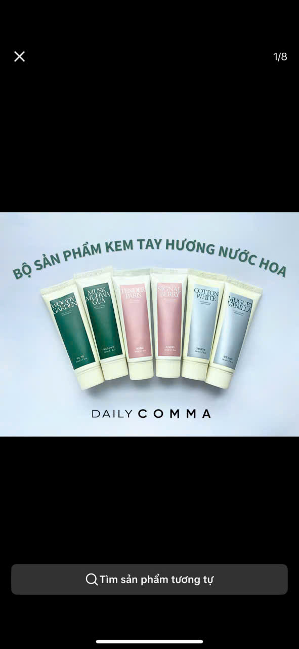 Kem Dưỡng Da Tay Daily Comma Hàn Quốc 50ml_thumbnail_8