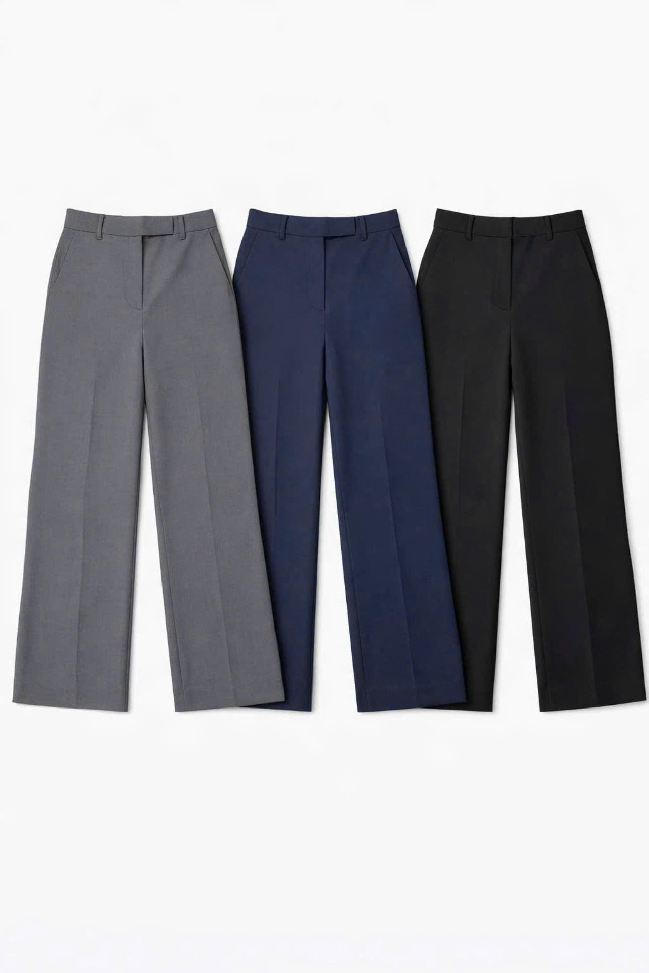 E331 QUẦN TÂY ỐNG ĐỨNG XUẤT HÀN 3 MÀU