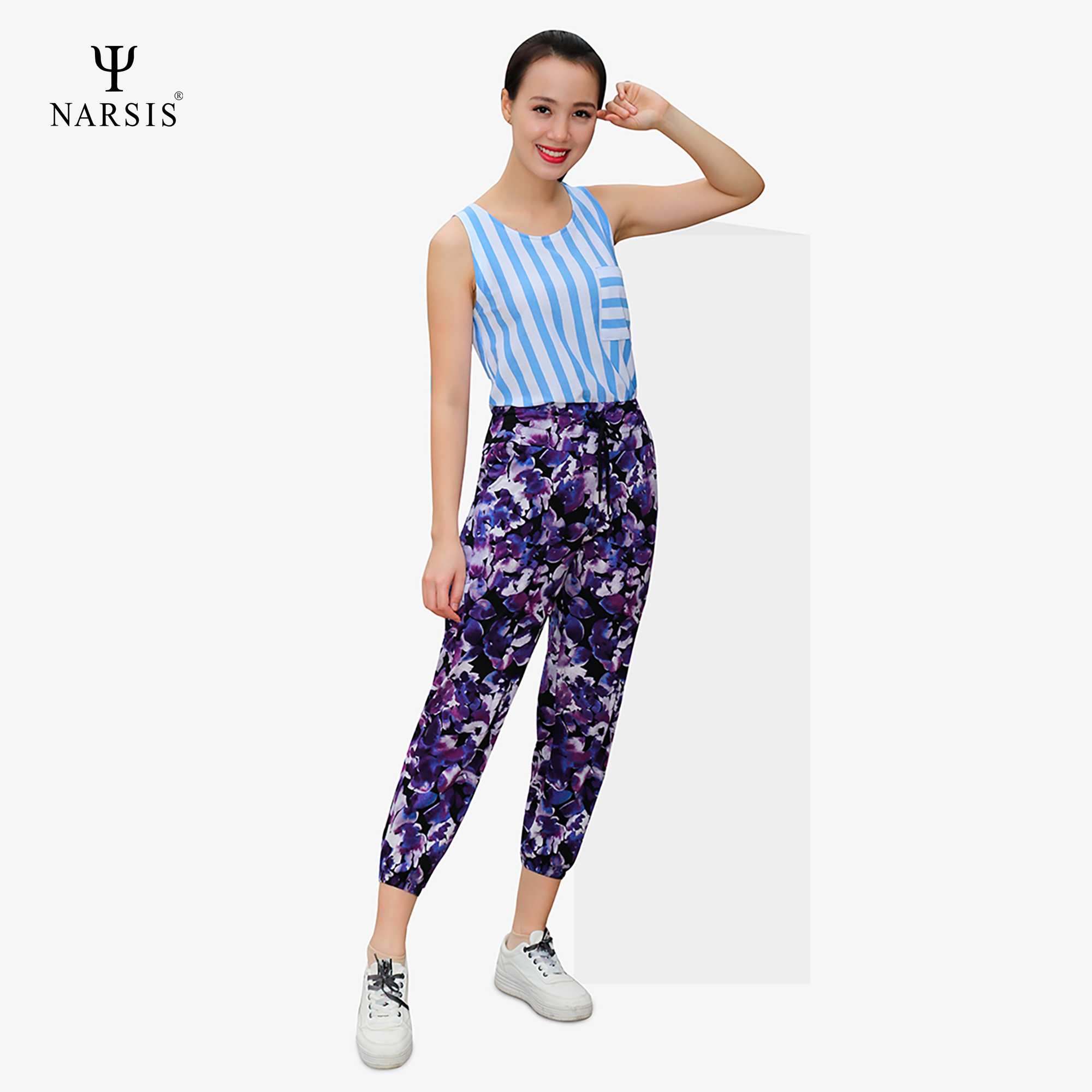 QUẦN NỮ P8040 NARSIS CHẤT LIỆU THOÁNG MÁT, DỄ CHỊU, THOẢI MÁI CẢ NGÀY, DỄ VẬN ĐỘNG