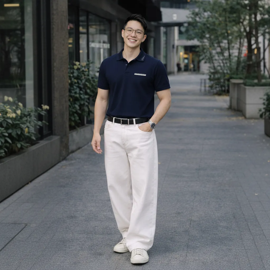 Áo polo cá sấu trẻ trung nhiều màu Polux 3387_thumbnail_3