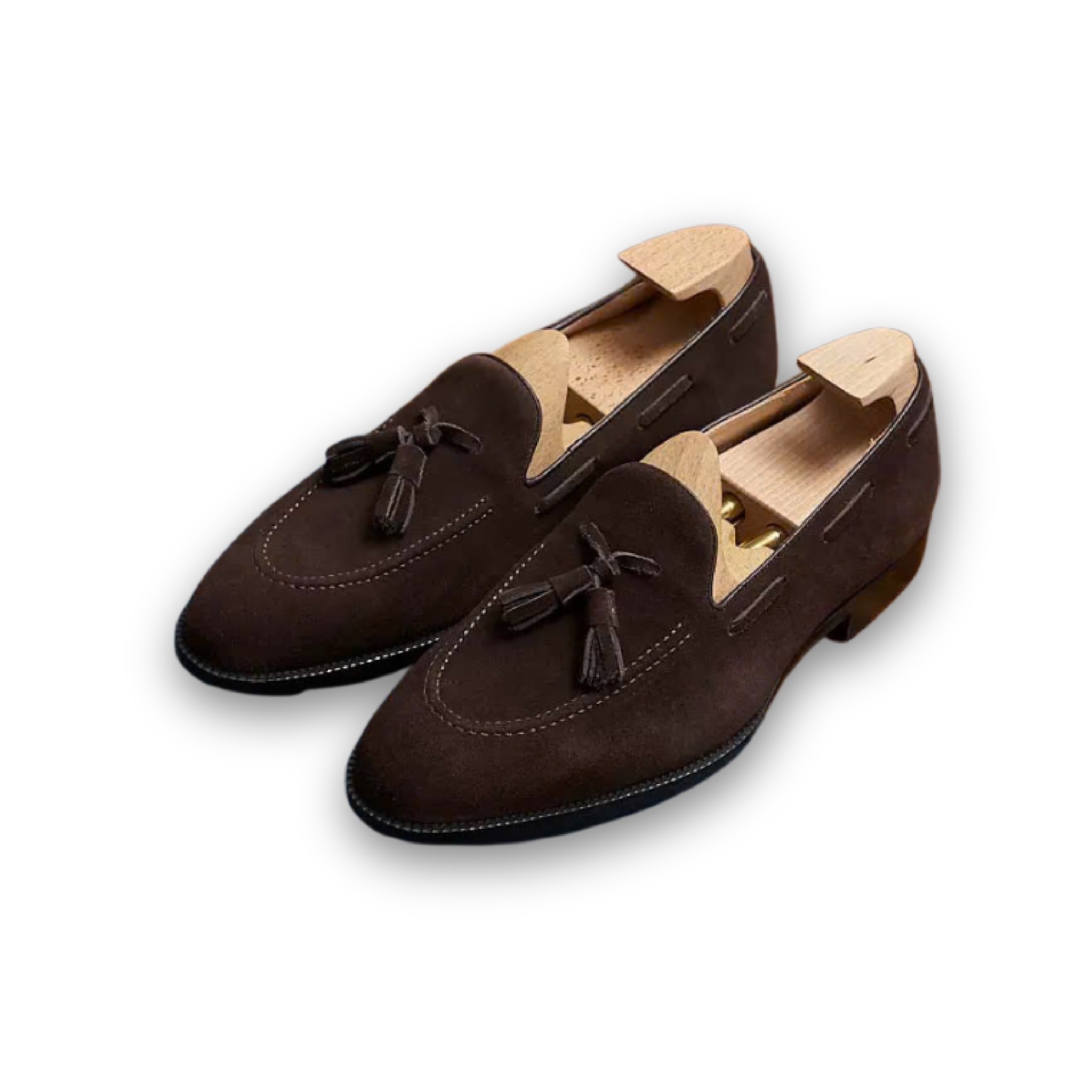 Giày Loafer Tassel Da Lộn Siena