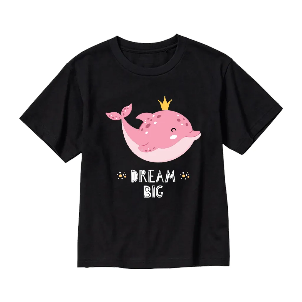 Áo thun bé trai bé gái Dream Big Kado 3225 form rộng_thumbnail_7