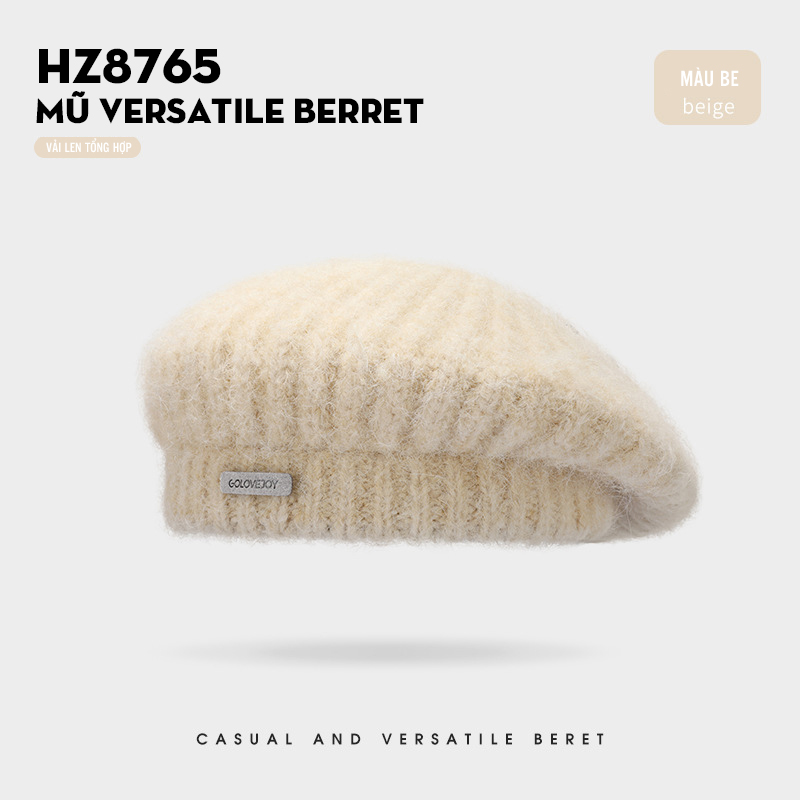Mũ Beret len HZ8765_thumbnail_5