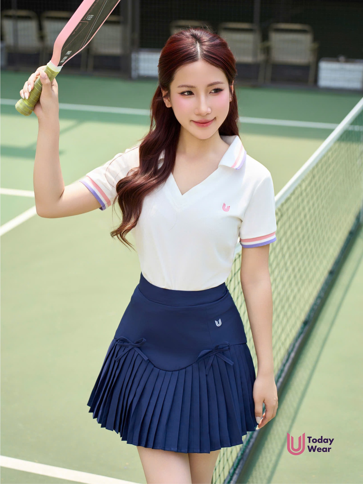 Chân váy xếp ly phối nơ Emmi skirt_thumbnail_6