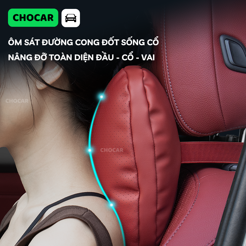 Gối Tựa Đầu & Gối Tựa Lưng Ô Tô CHOCAR S-CLASS_thumbnail_2