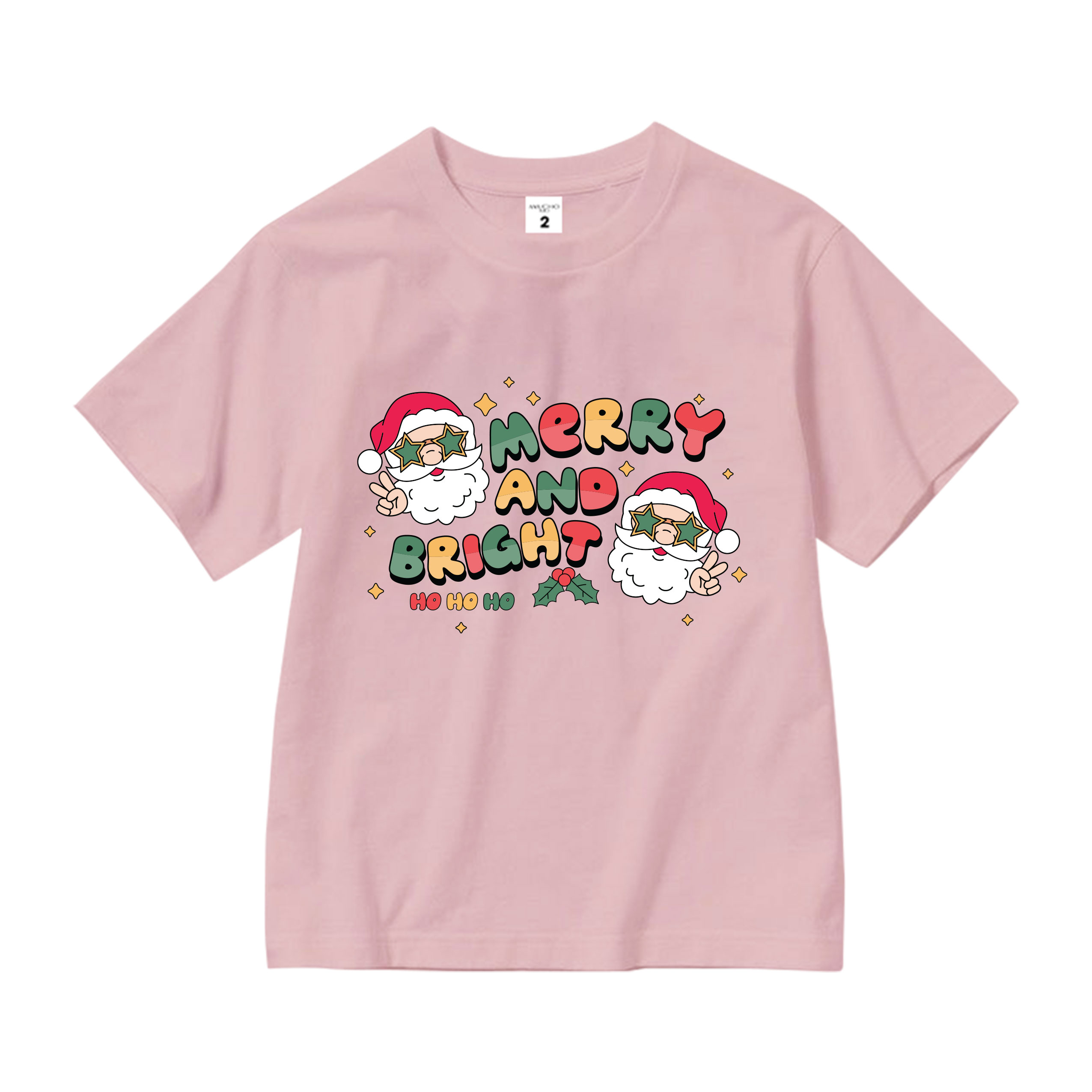 Áo thun bé trai giáng sinh noel form rộng vải cotton co giãn thoải mái AED1703 Miucho Kid in artwork_thumbnail_11