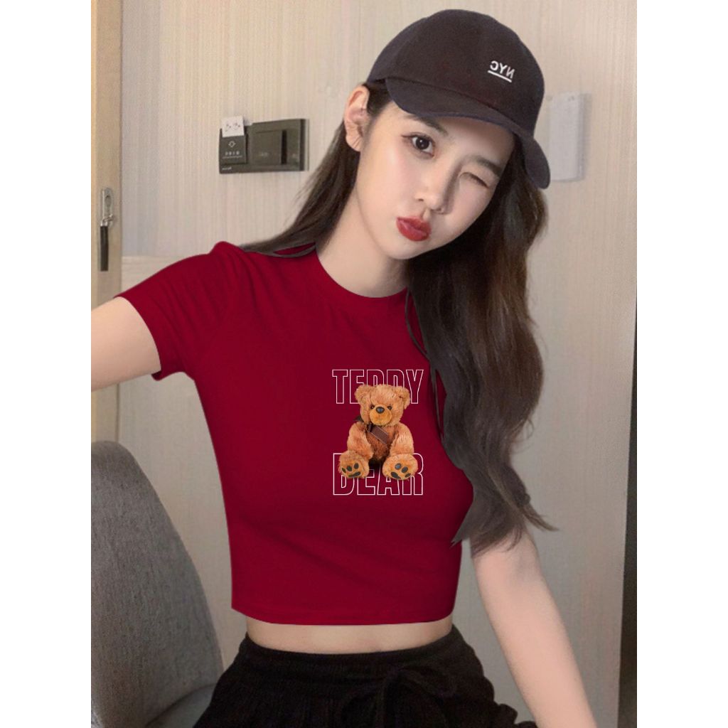 [Form Ôm] Áo croptop ôm body - Áo croptop nữ nhiều màu chất cotton 4 chiều - LOZA G0160_thumbnail_10