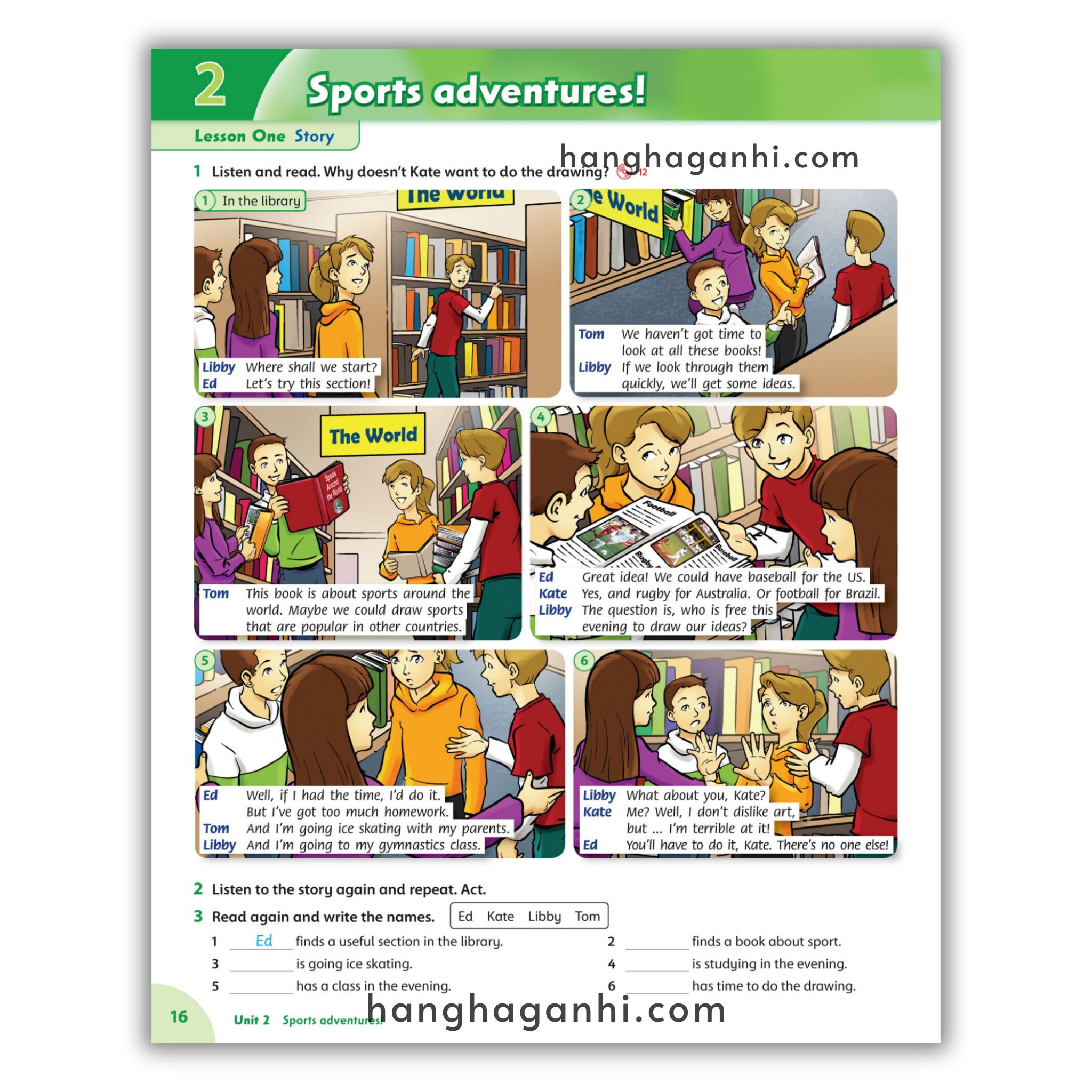 Bộ sách Family and Friends Level 6 (Bản 2nd Student book và Work book) – Tặng kèm file nghe_thumbnail_3