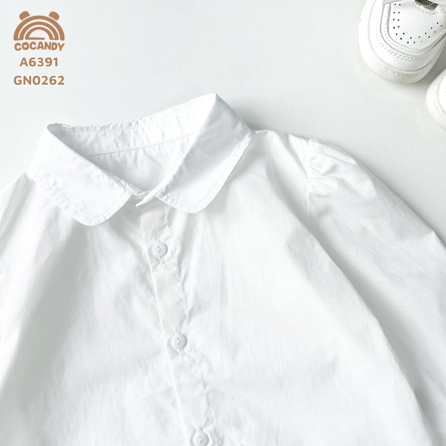 Áo dài sơ mi TRẮNG vai bồng_thumbnail_3