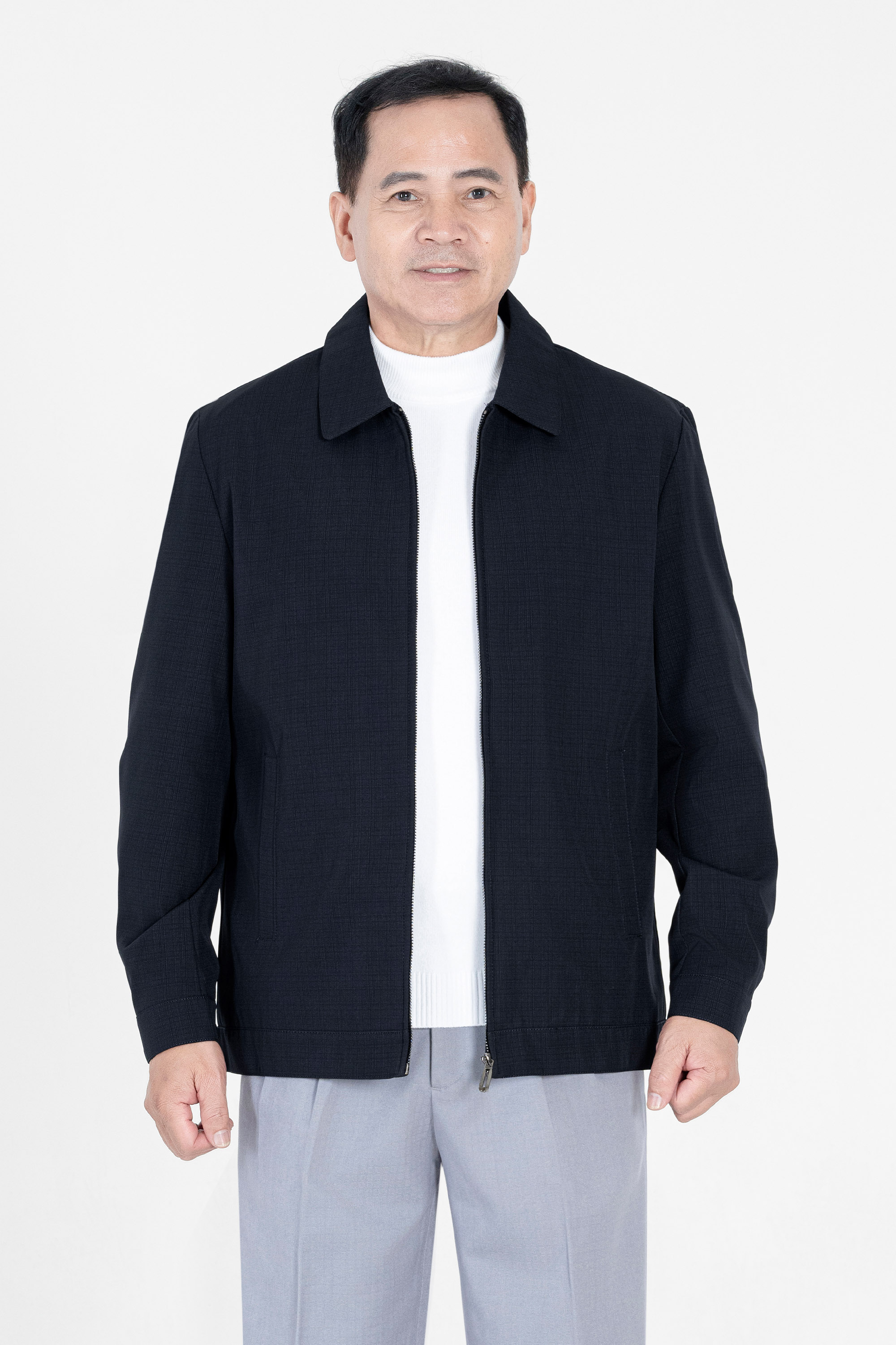 Áo Khoác Họa Tiết Cổ Bẻ Trung Niên ANCHI Chất Liệu Poly Cao Cấp_thumbnail_18