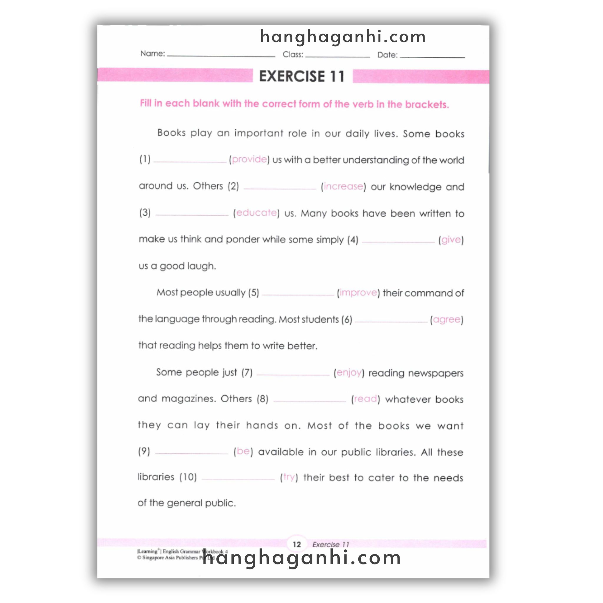 SAP Learning English Grammar 4 Workbook_thumbnail_10