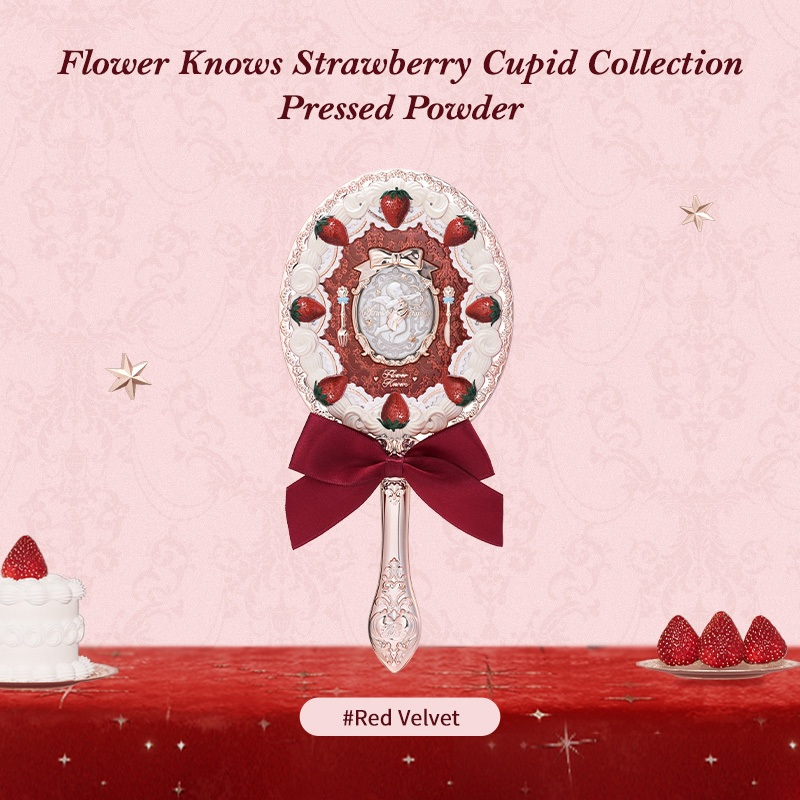 [FLOWER KNOWS] Gương Flower Knows Strawberry Cupid