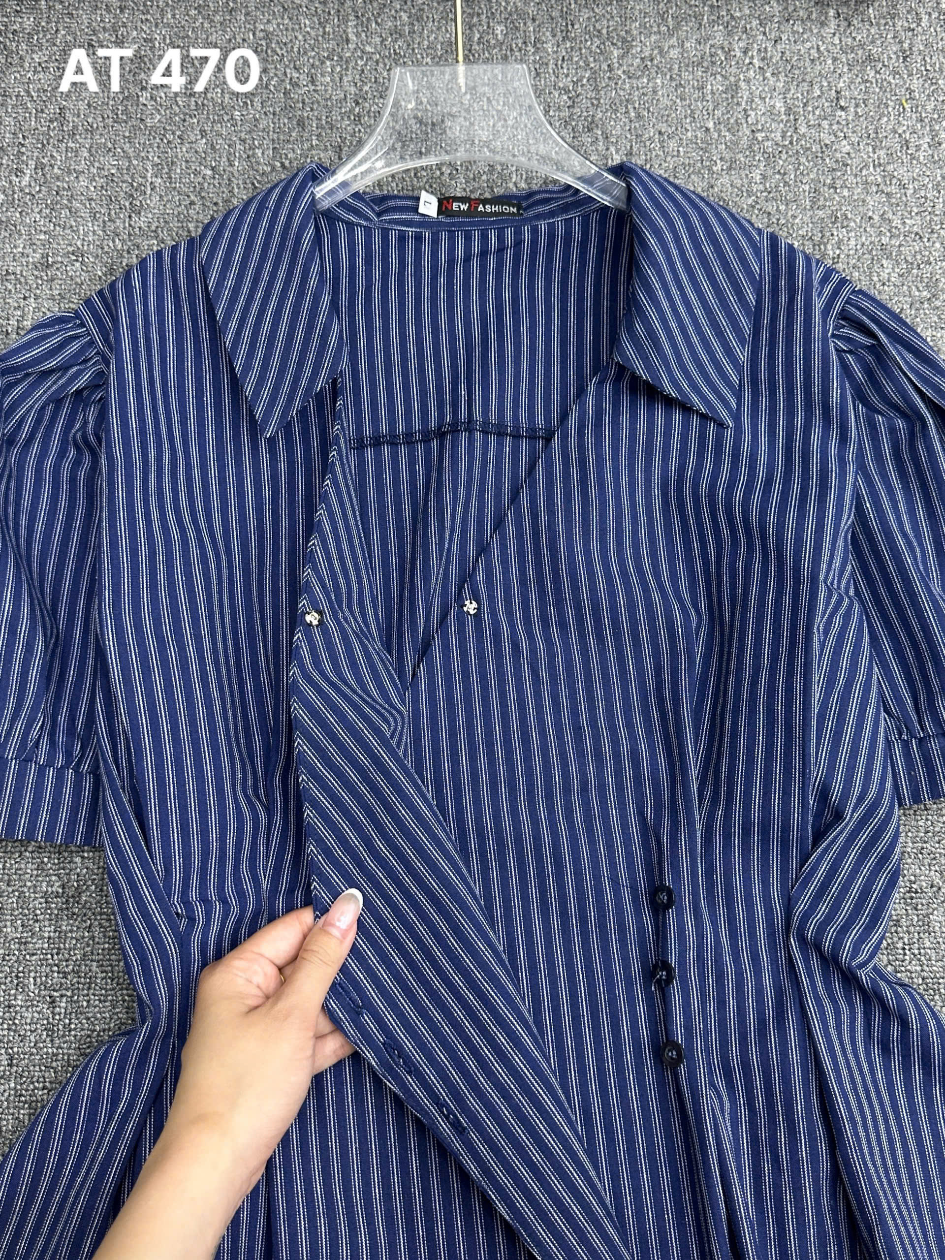 BIGSIZE- Áo babydoll sọc T- AT470_thumbnail_5