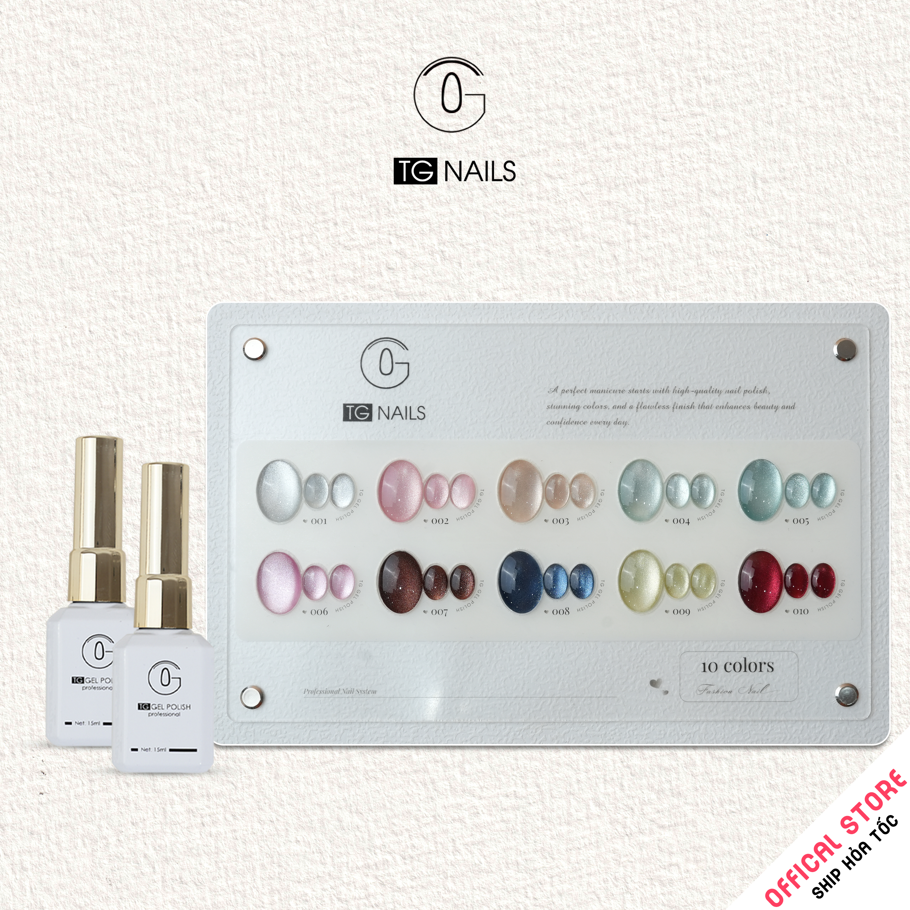 ComBo 10 màu Mắt Mèo Kim Cương TG Nails kèm bảng màu_thumbnail_1