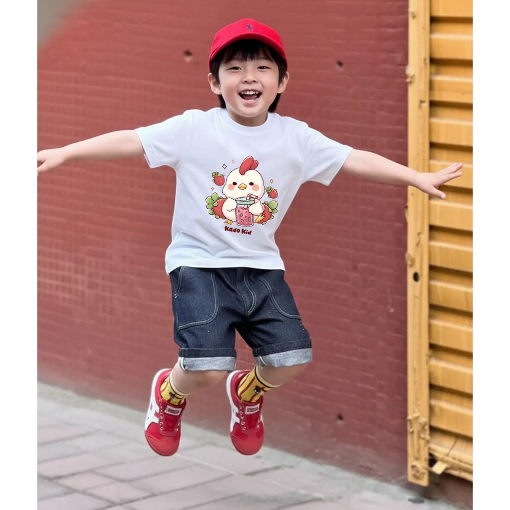 Áo thun bé trai bé gái 12 con giáp tuổi Dậu Kado 3159_thumbnail_4