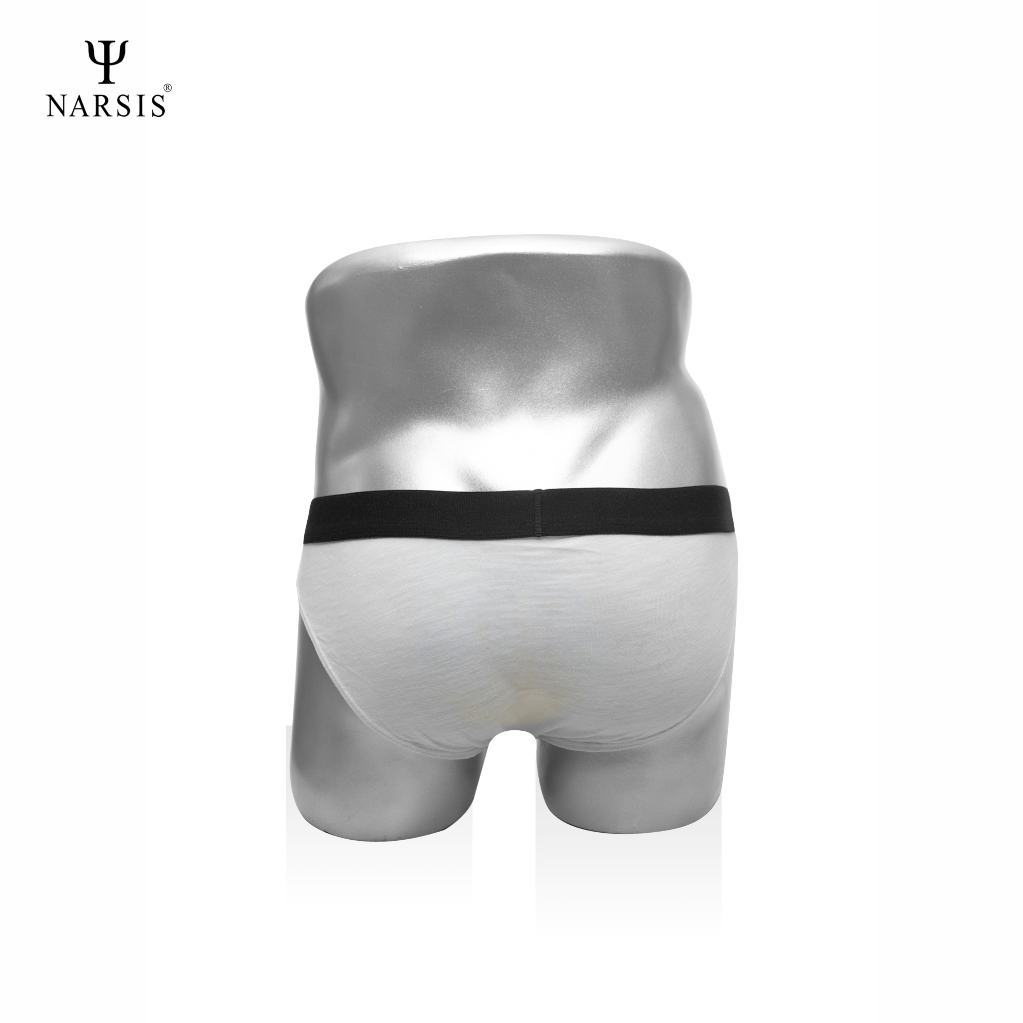 QUẦN LÓT NAM NARSIS  TRẮNG CẠP ĐEN C3013 NARSIS CHẤT LIỆU THOÁNG MÁT, DỄ CHỊU, THOẢI MÁI CẢ NGÀY,..._thumbnail_1