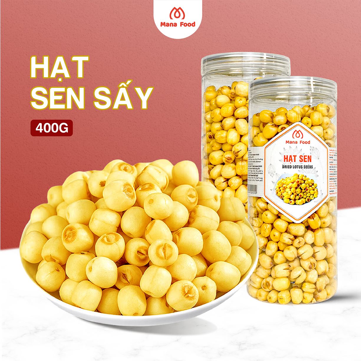 Hạt Sen Sấy Mộc