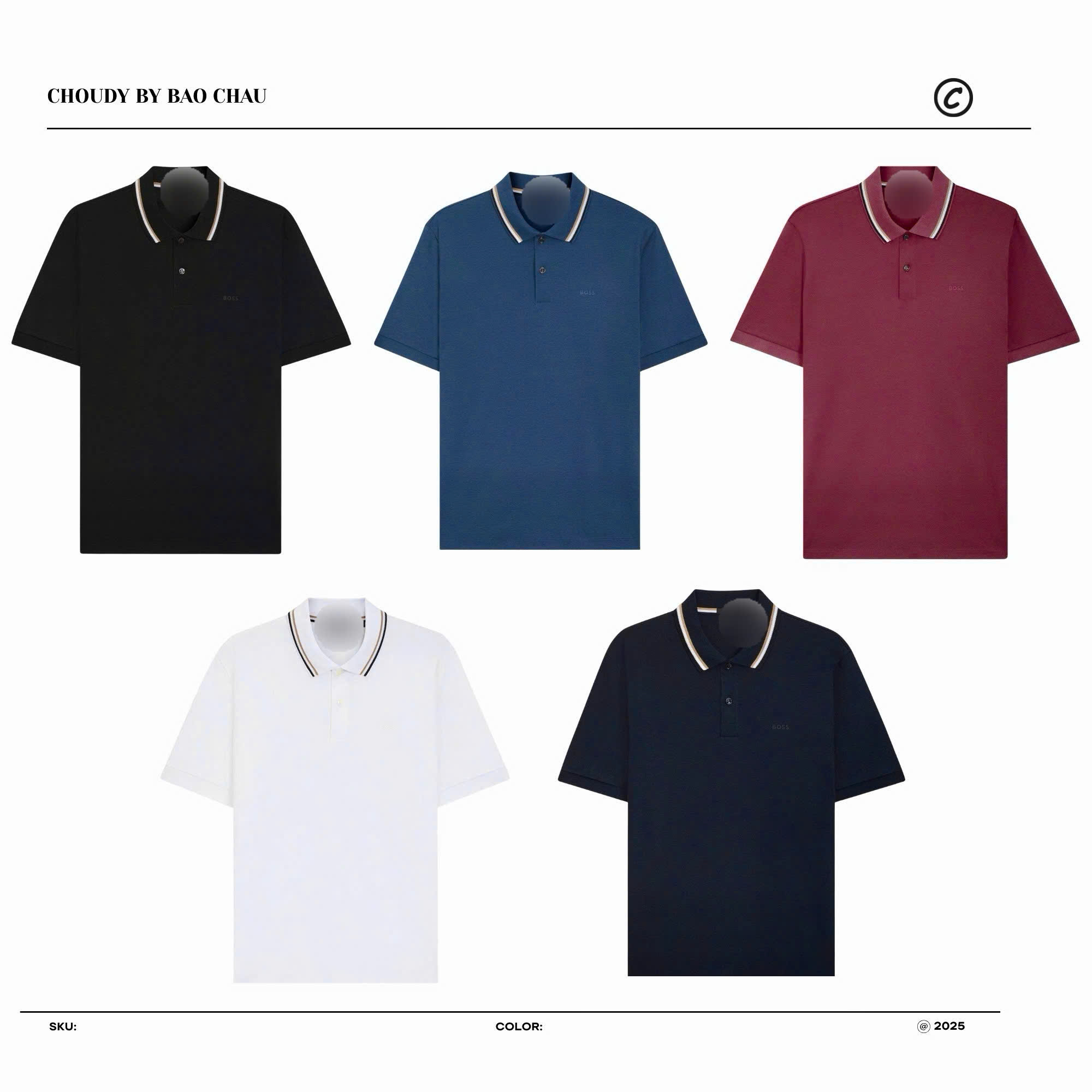 A774 ÁO THUN NAM 5 MÀU