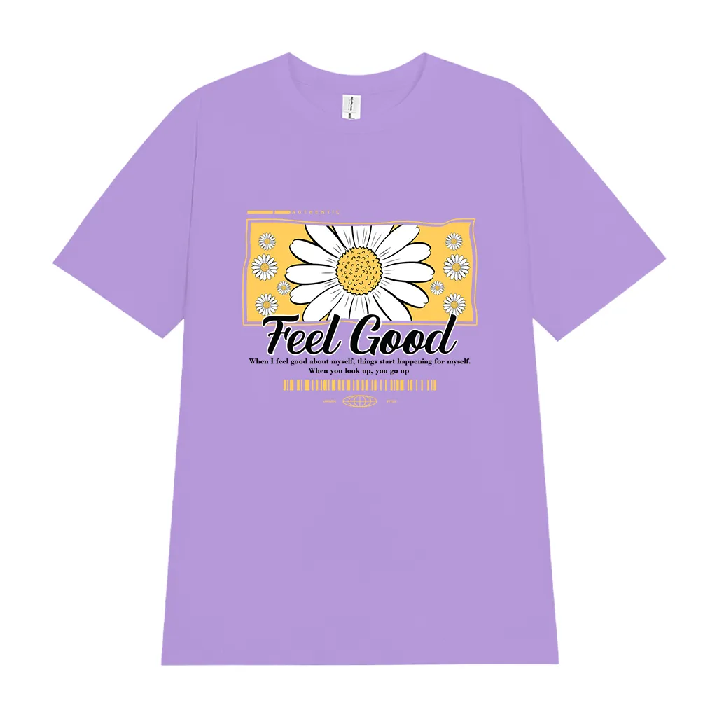 Áo thun nữ form vừa Feel Good 2536 Miucho Chic tay ngắn cổ tròn vải cotton cao cấp thoáng mát in mix_thumbnail_12