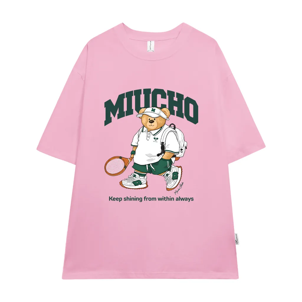 Áo thun form rộng Miucho Gấu Teddy 3111_thumbnail_13
