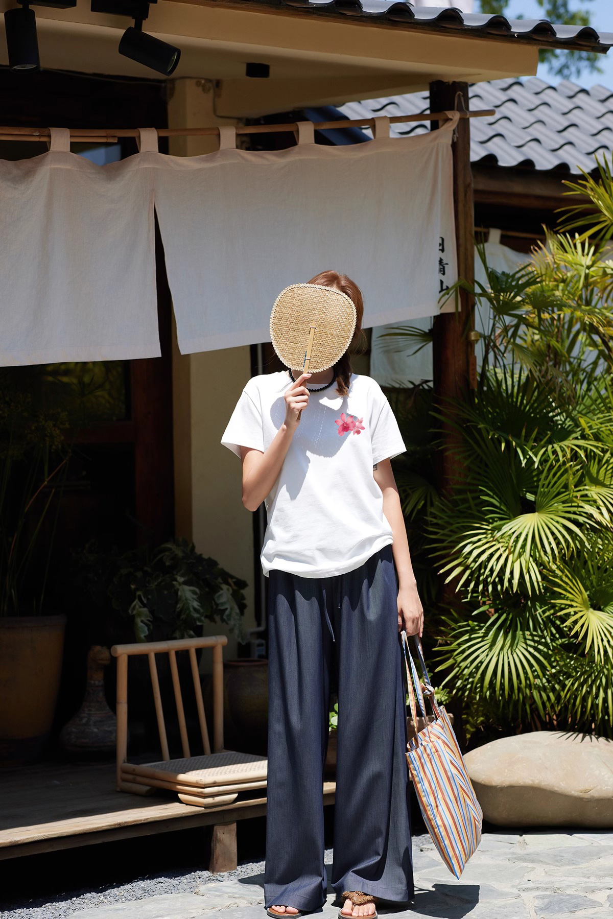 Áo thun nữ form regular ARD2395 Miucho Chic chất vải cotton 4 chiều mềm mại thoáng mát in mix_thumbnail_5