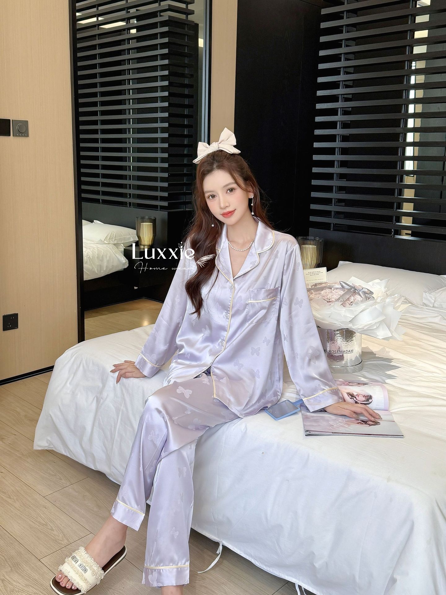 N41 Pijama họa tiết bướm lụa QCCC_thumbnail_17