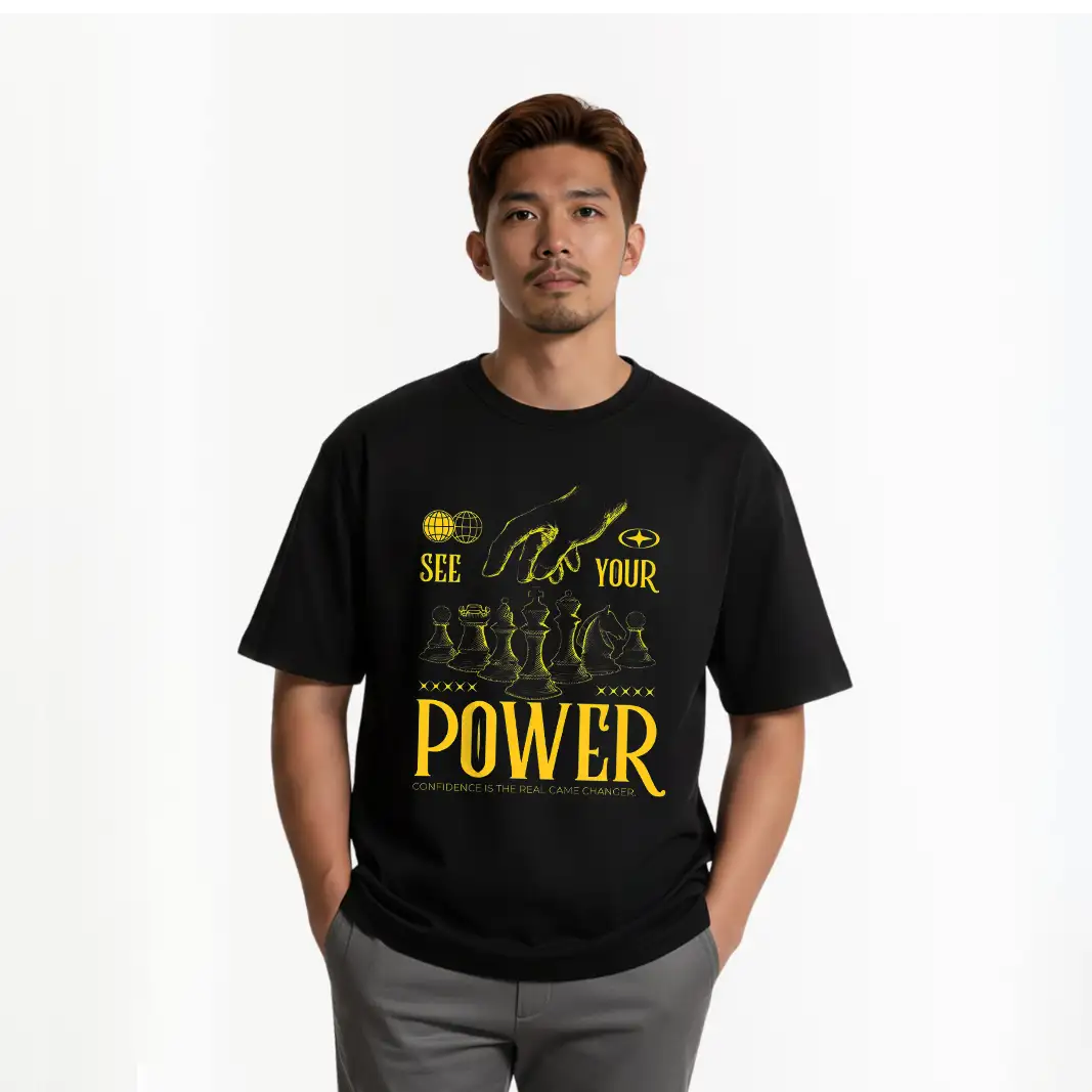 Áo thun nam form rộng phong cách đường phố TeePrint 3207_thumbnail_2