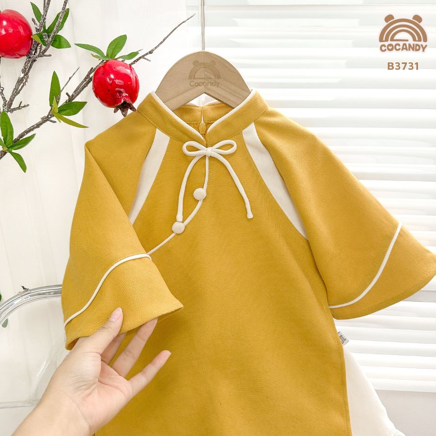 Bộ áo dài VÀNG Chiêu Dao_thumbnail_2