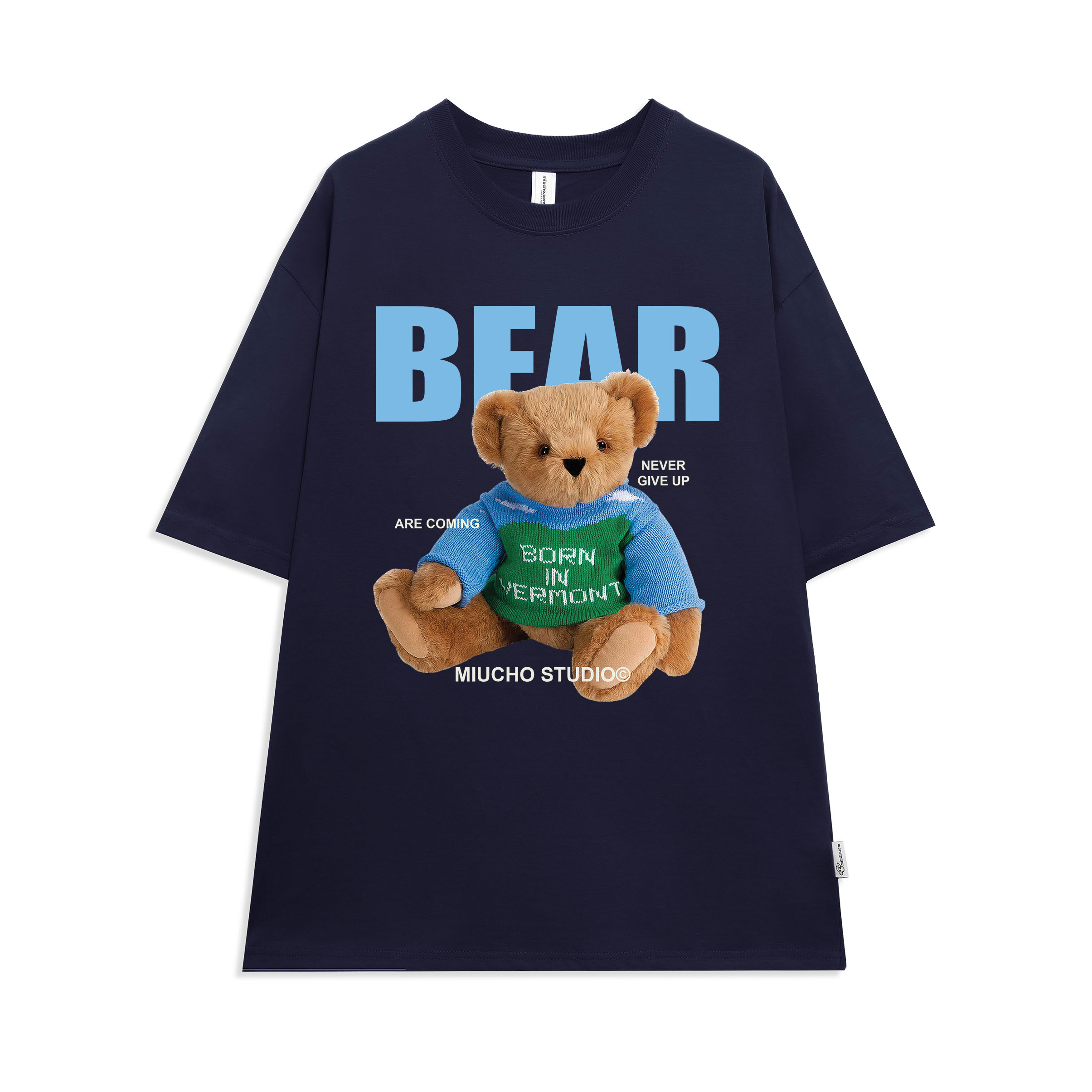 Áo thun tay lỡ form rộng đẹp oversize chất vải cotton AT260 Miucho in graphic_thumbnail_15