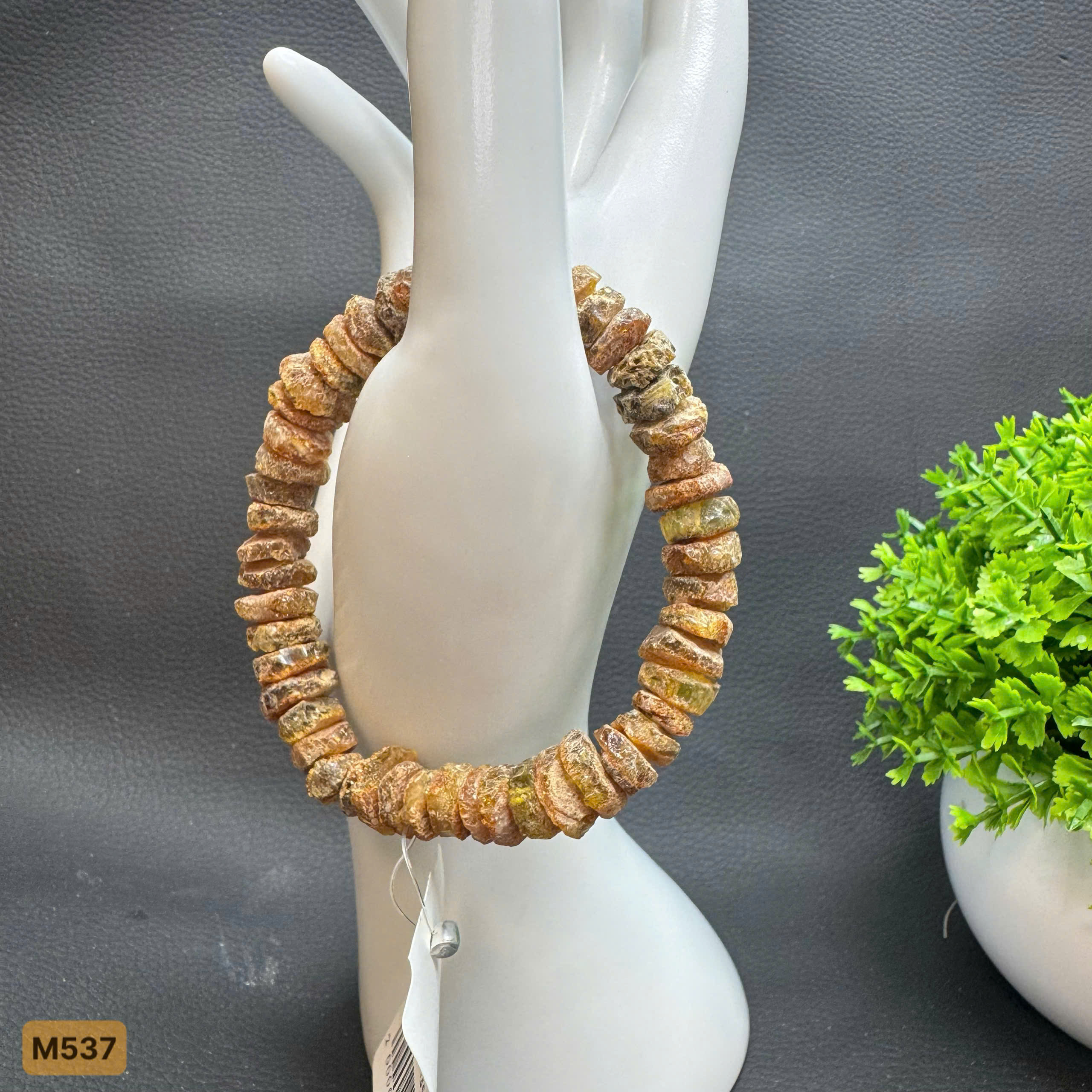 Lắc Tay Rêu Thô Bánh Xe - M537_thumbnail_3