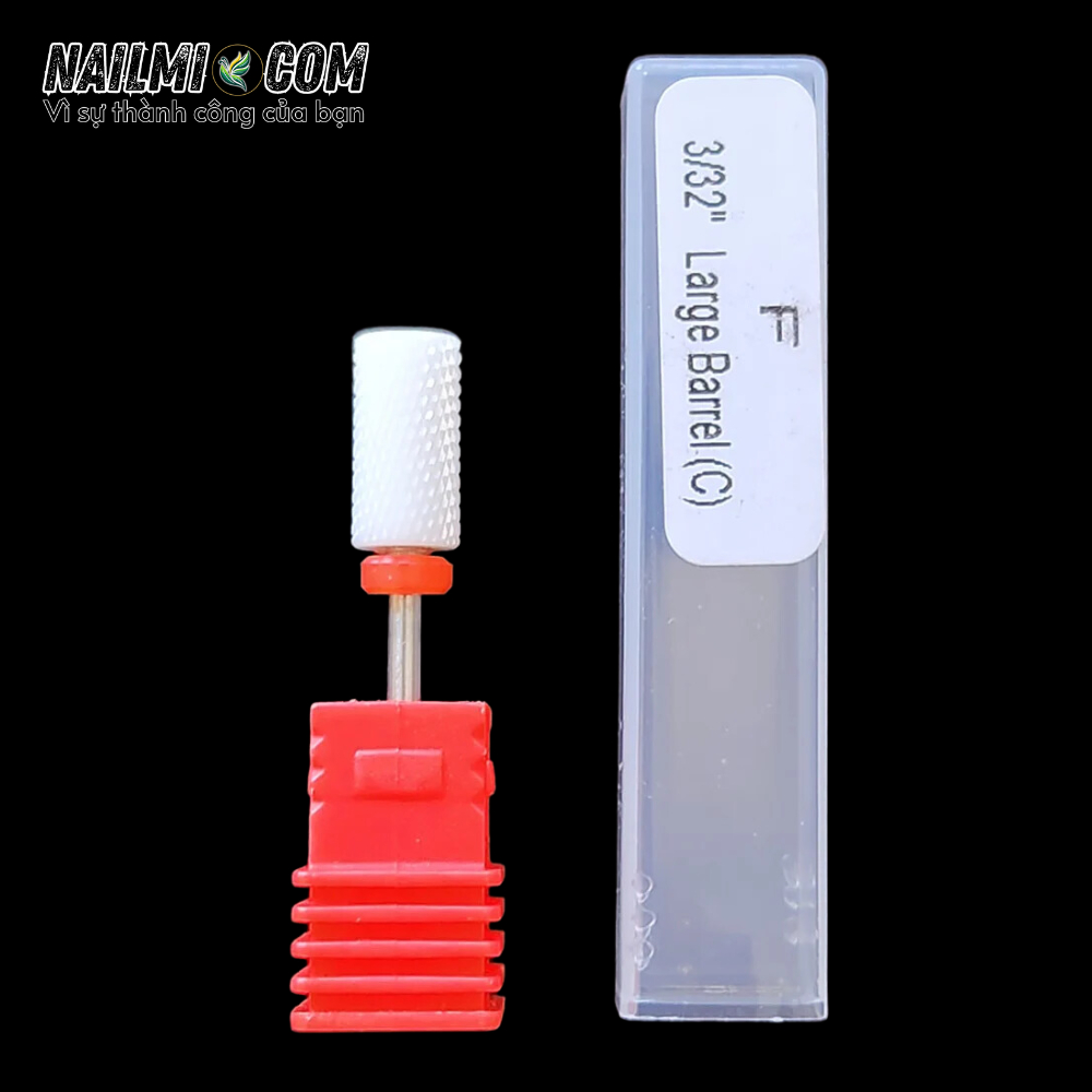 Đầu mài - Sứ - Mài gel - F - Màu trắng_thumbnail_2