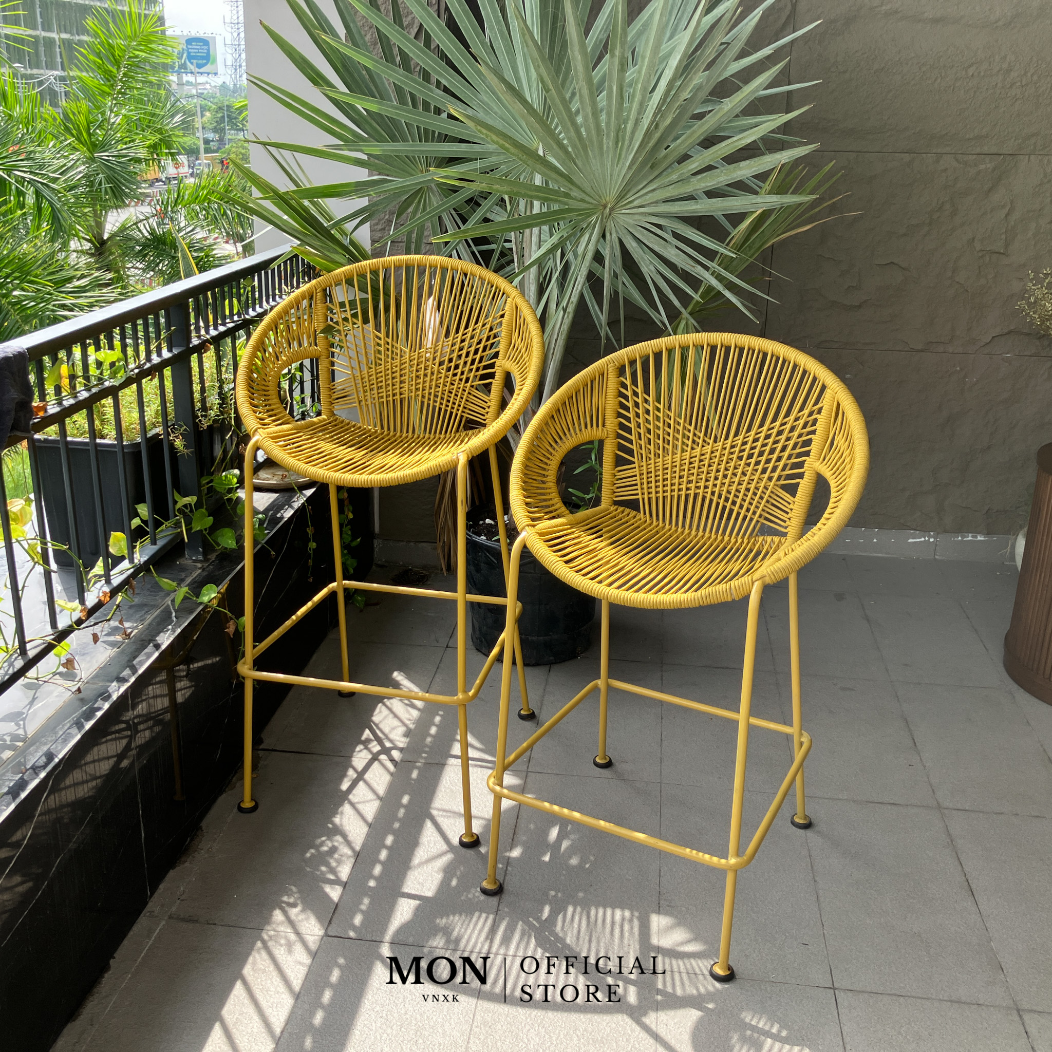 GHẾ BAR CAO NGOÀI TRỜI ARTICLE KASIKO TURMERIC VÀNG_thumbnail_6