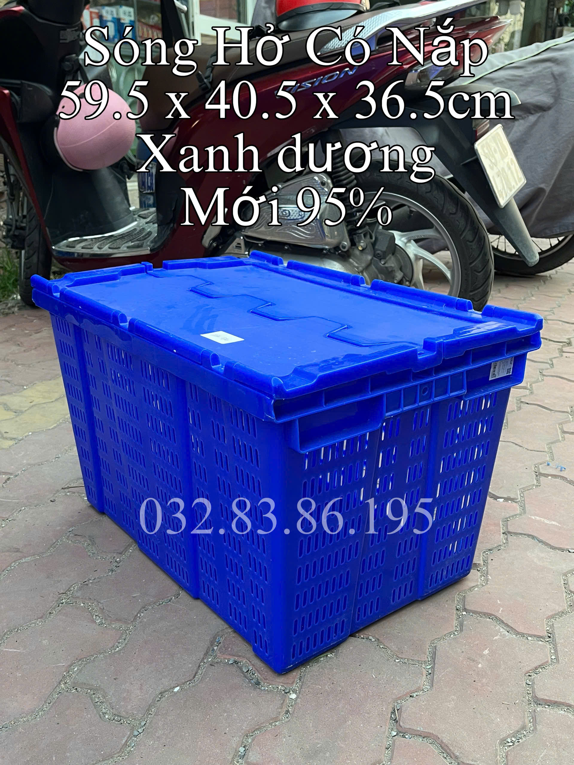 Sóng hở có nắp nhựa Duy Tân đã qua sử dụng