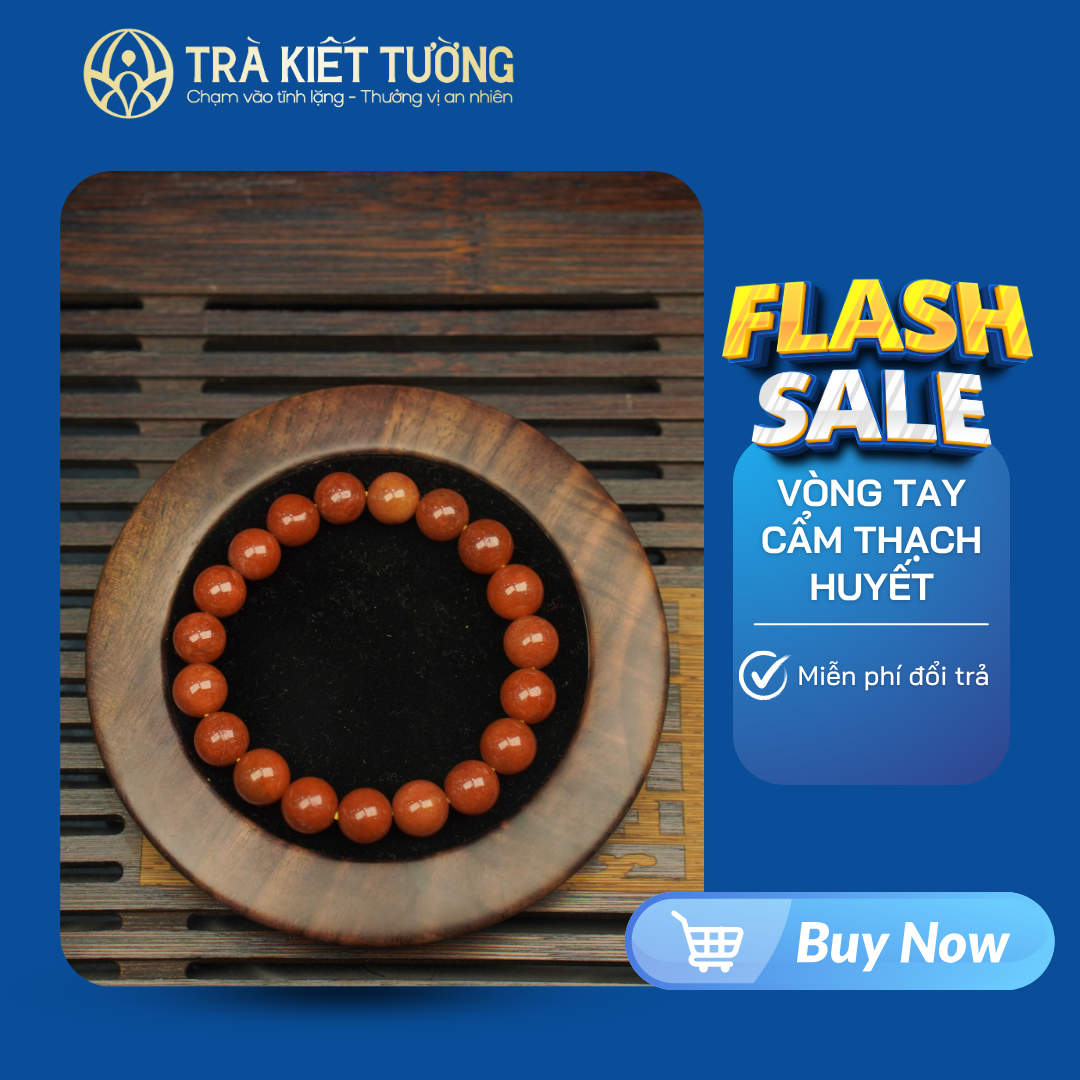 VÒNG TAY CẨM THẠCH HUYẾT