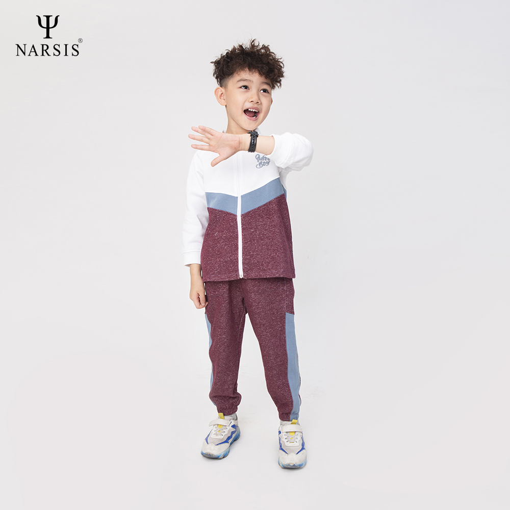 BỘ THU ĐÔNG BÉ TRAI KE0012 NARSIS VẢI NỈ ẤM ÁP, MỀM MẠI, THÍCH HỢP MÙA ĐÔNG, GIỮ NHIỆT TỐT_thumbnail_1