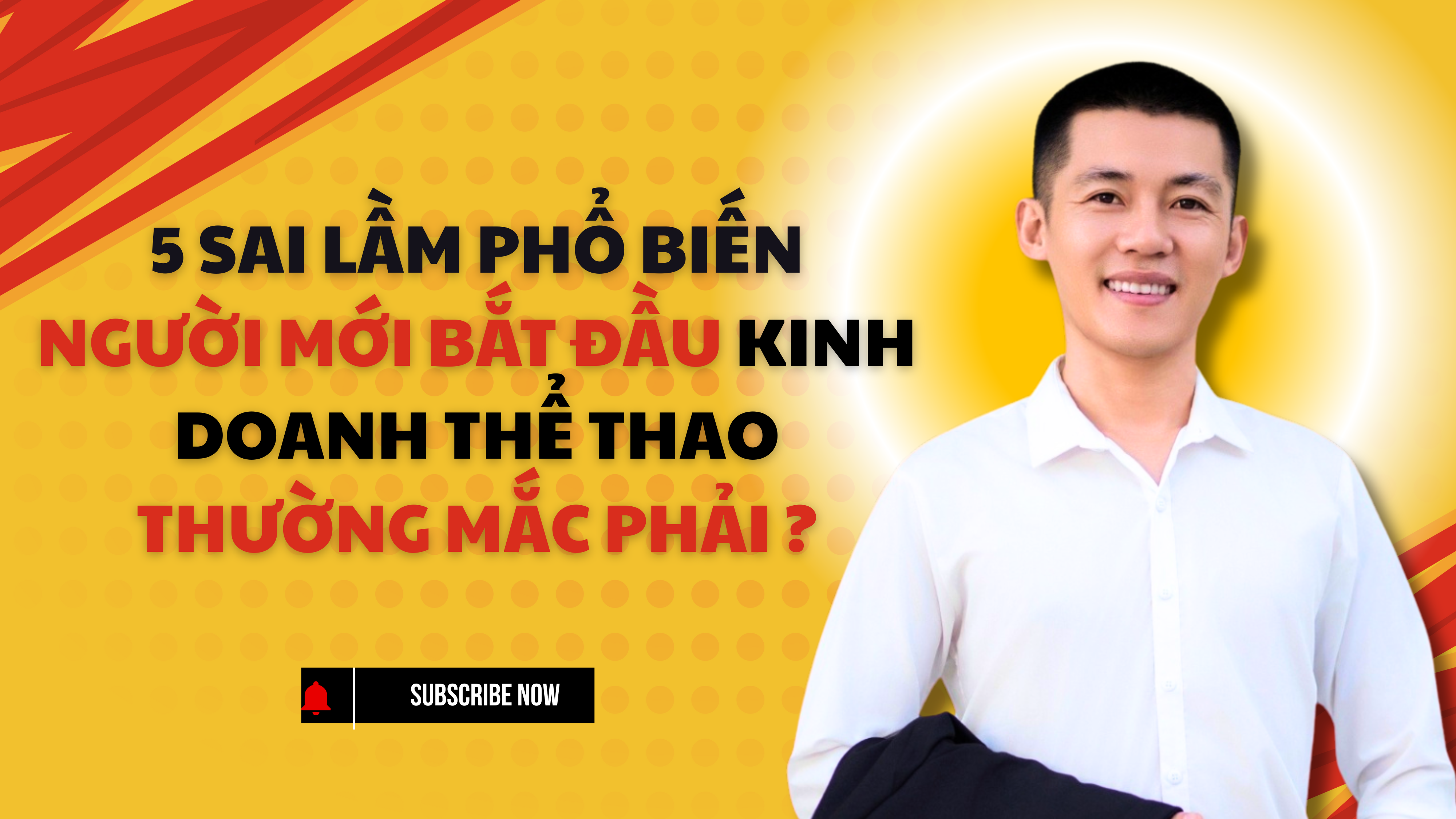 5 Sai Lầm Phổ Biến Người Mới Bắt Đầu Kinh Doanh Thể Thao Thường Mắc Phải ?