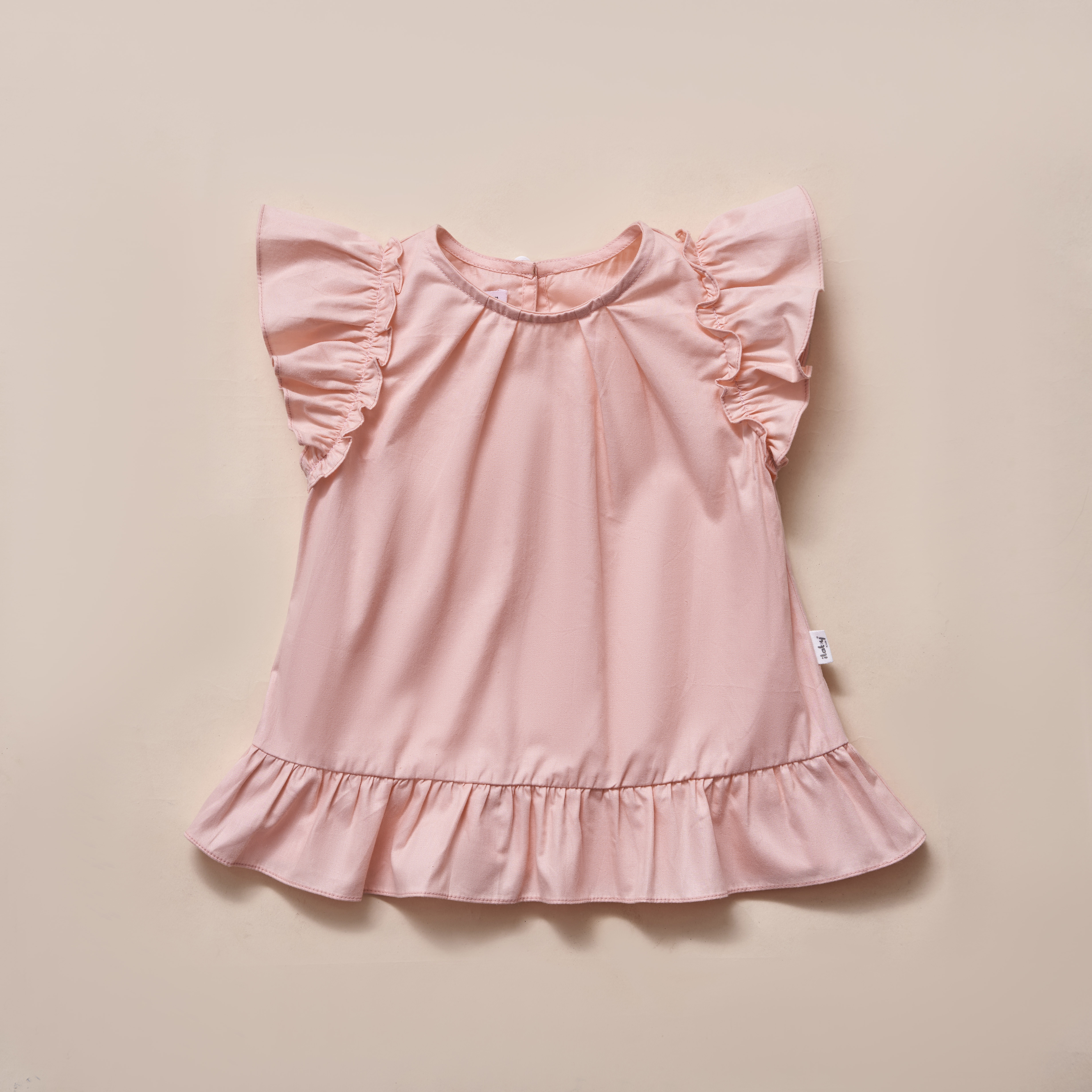 Áo thô xếp ly tay bèo cánh tiên