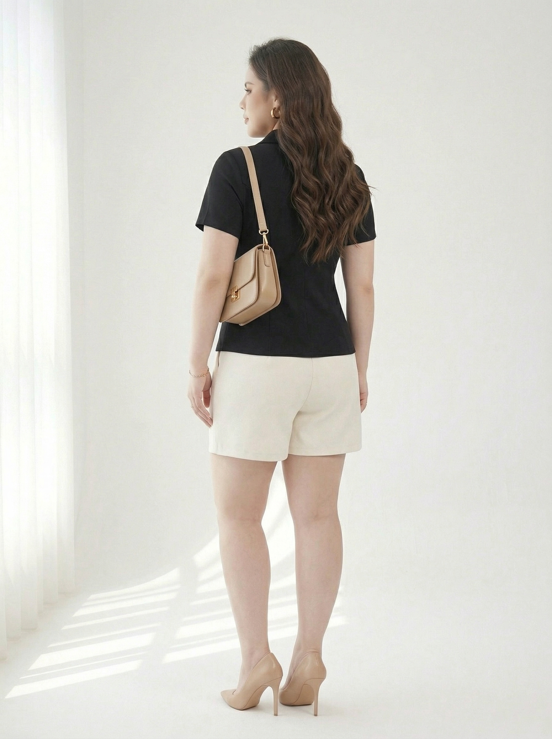 BIGSIZE- Áo thun kiểu dây kéo trước V-AK093_thumbnail_3